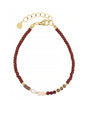 Color Fushion Bracelet - Burgundy Brown