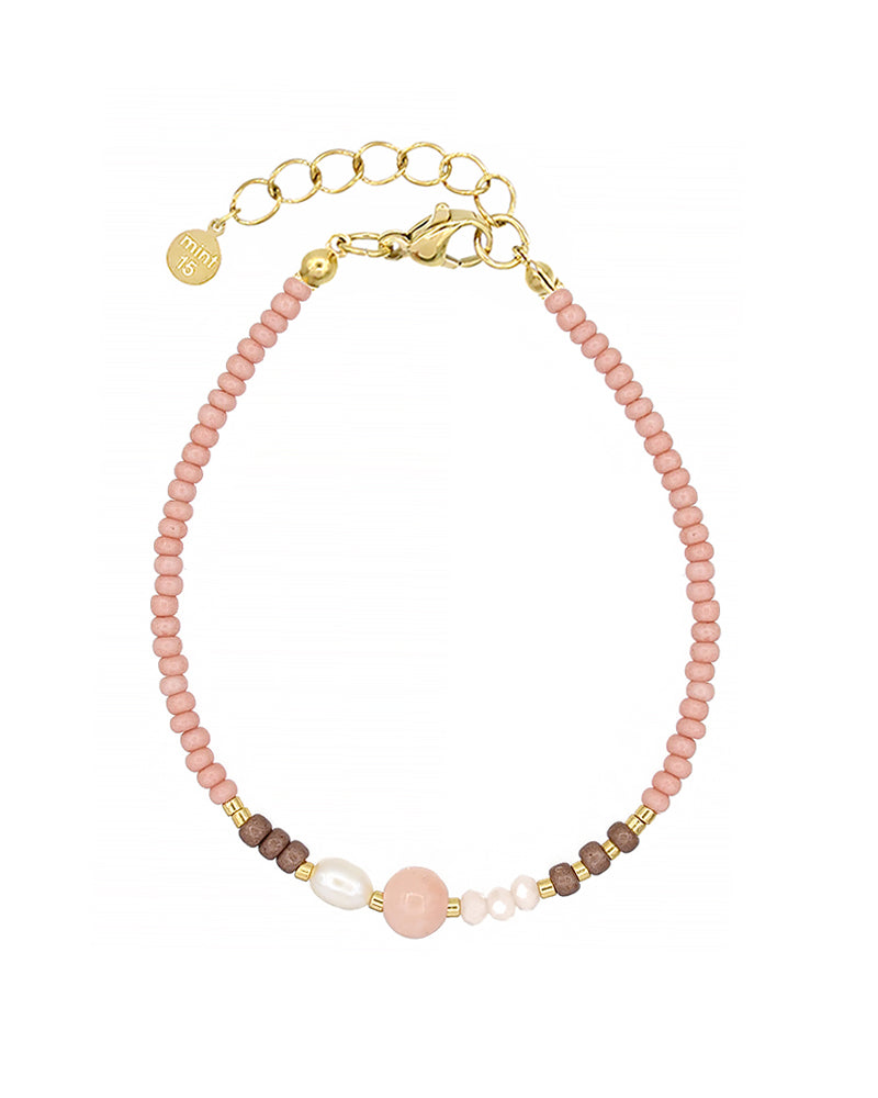 Color Fushion Bracelet - Vintage Pink