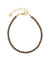Dotted Bracelet - Chocolate Brown