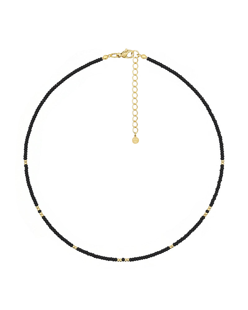 Little Beads Necklace - Black