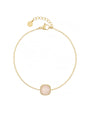 Rosequartz Bracelet - Goud