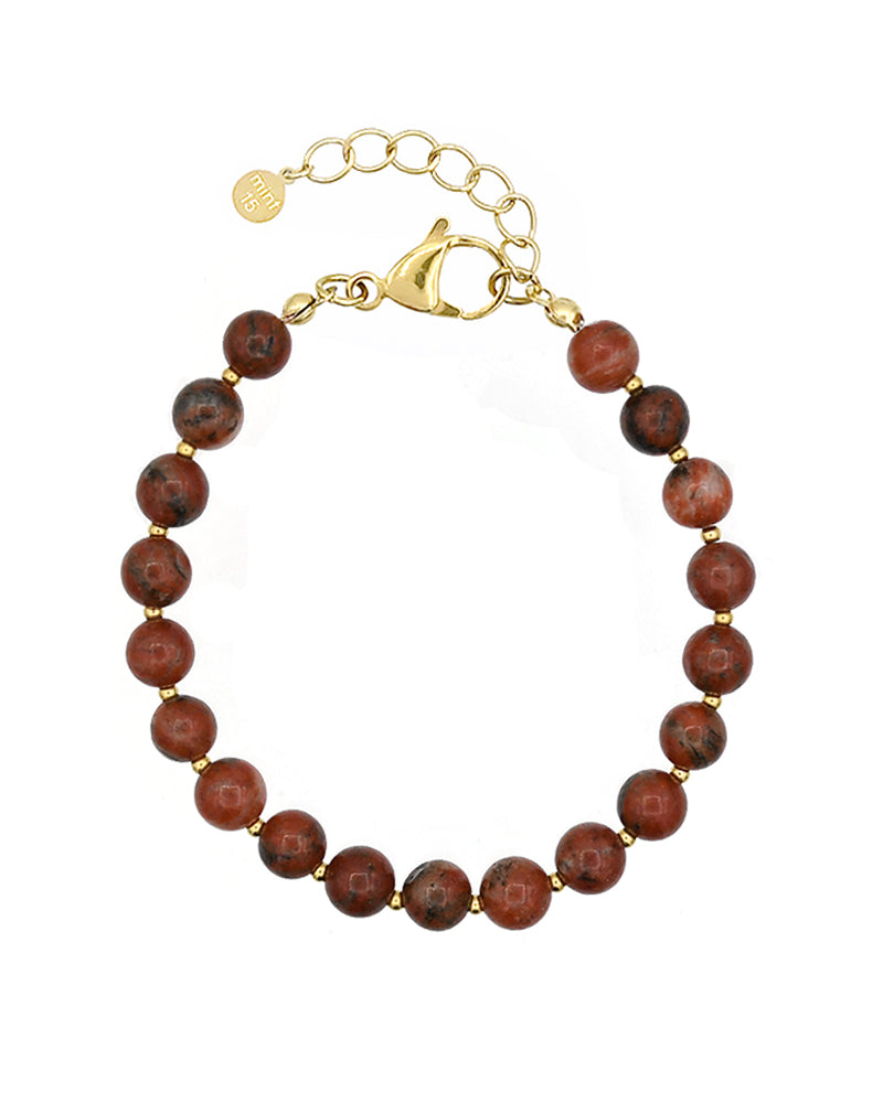 The Essence Bracelet - Moody Red