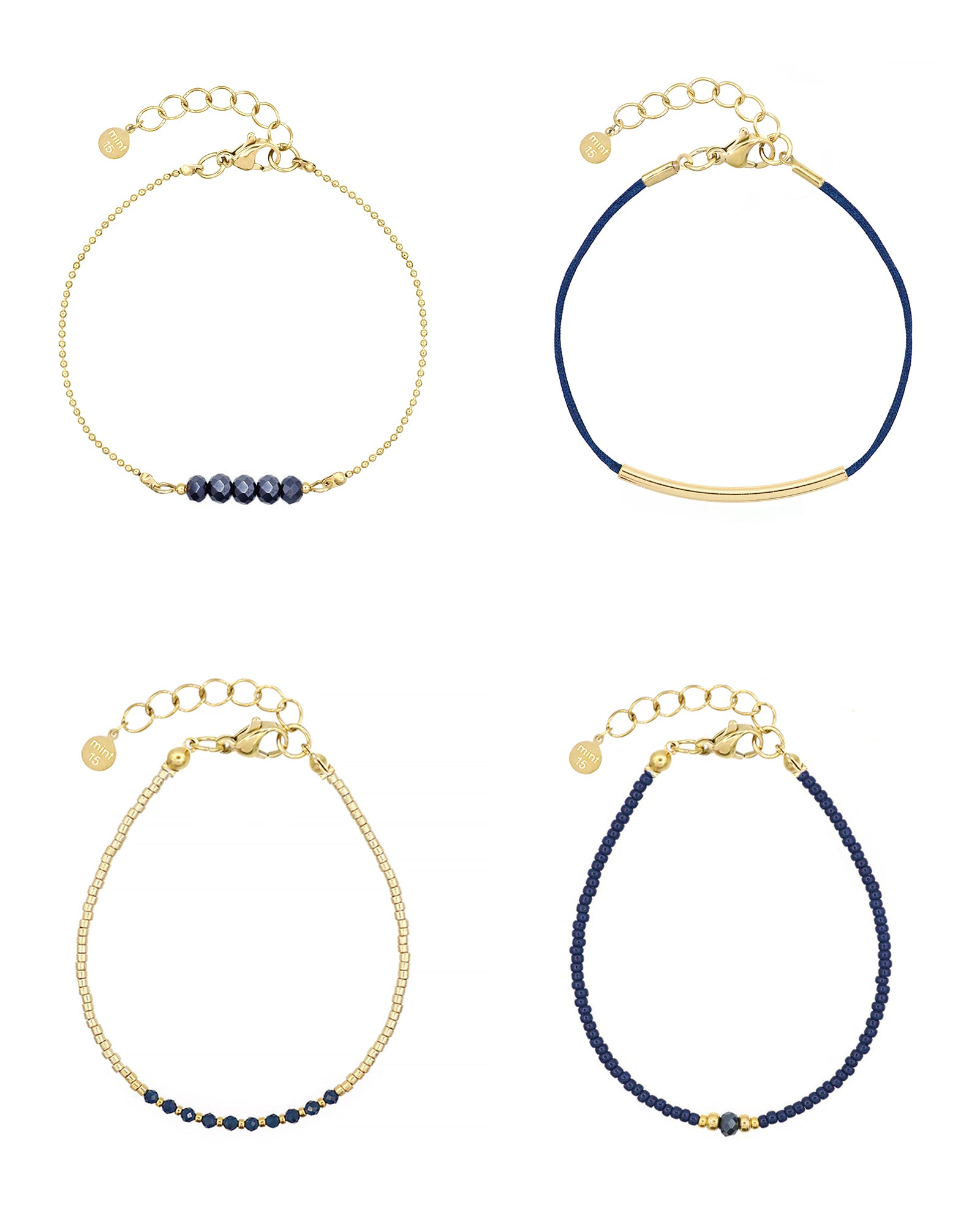 Armbandenset NAvy Chic