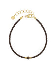 Diamond Bracelet - Chocolate Brown