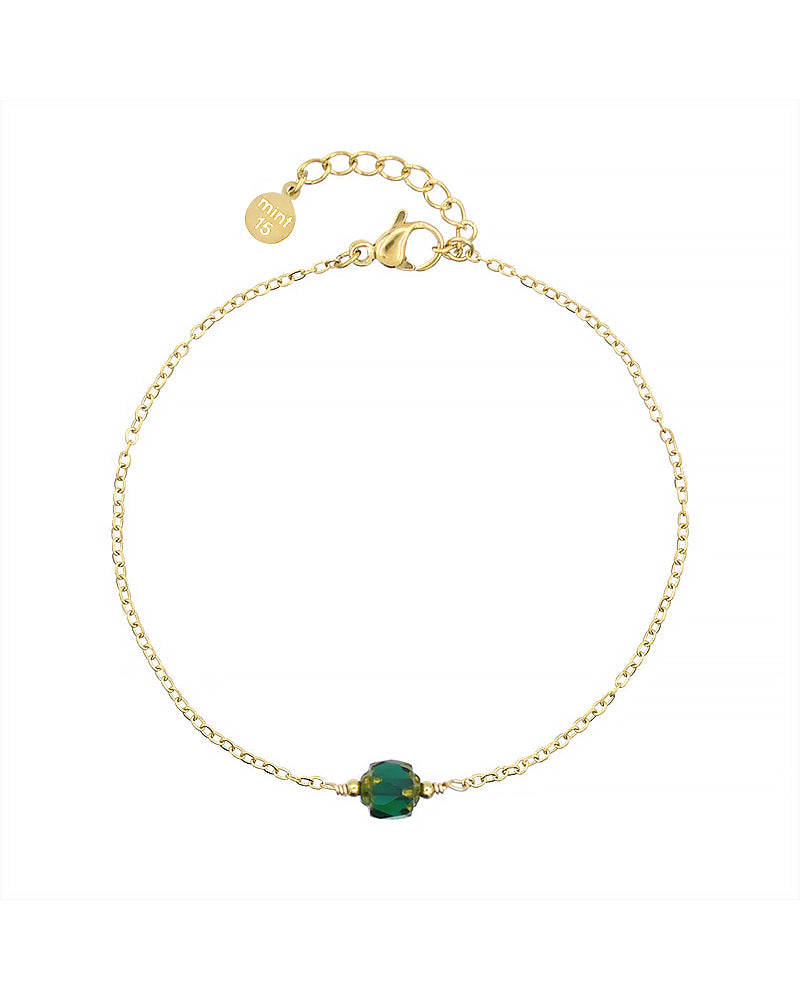 Magic Ornament Bracelet - Emerald Green