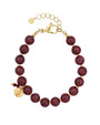 The Solace Bracelet - Burgundy