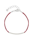 Tube It - Maroon Red - Zilver