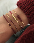 Armbandenset 'Red Chic'