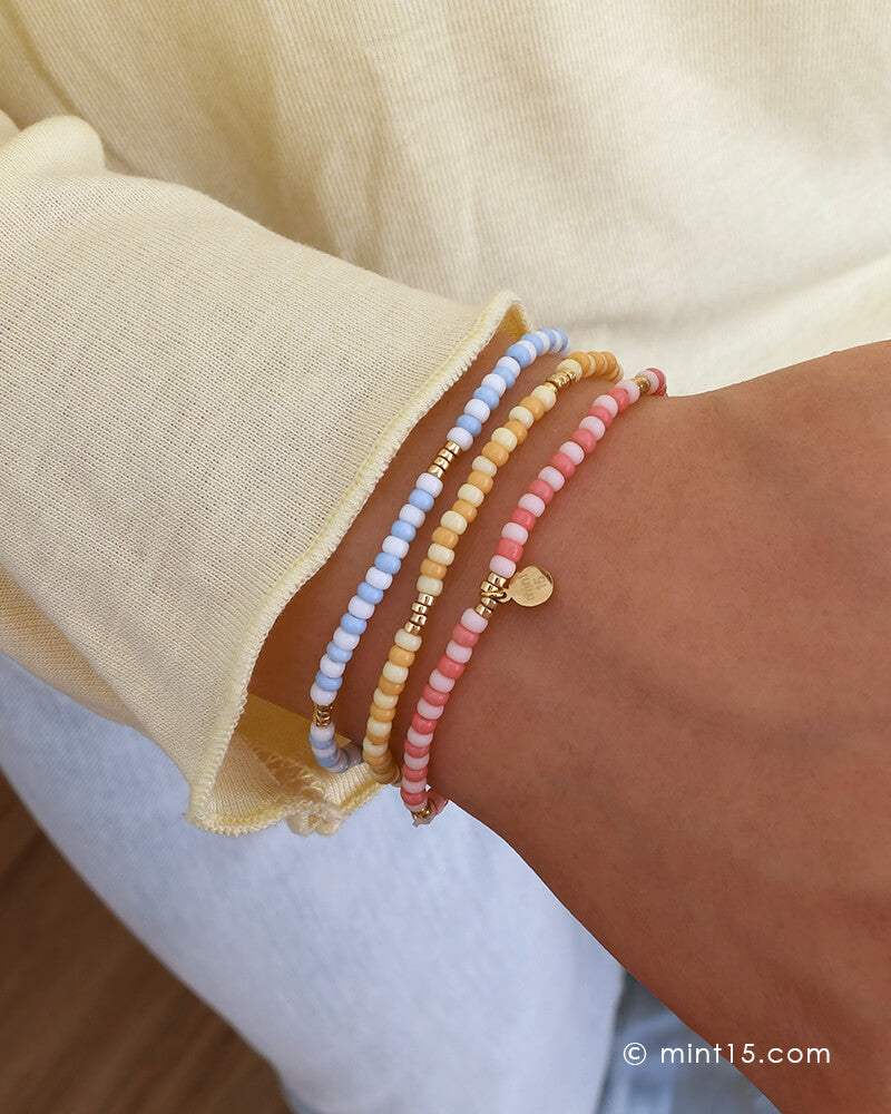 Pastel Stripes armbandjes