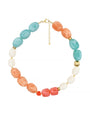 Statement Beaded Necklace 'Summer Chic'
