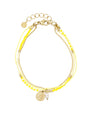 Summer Pastels Bracelet - Soft Lemon