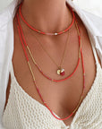 Zomerkettingen rood