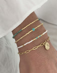 Armbandenset Turquoise Chic