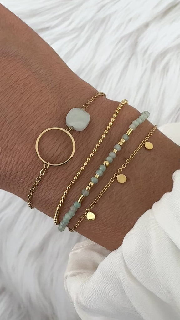 Armbandenset Amazonite