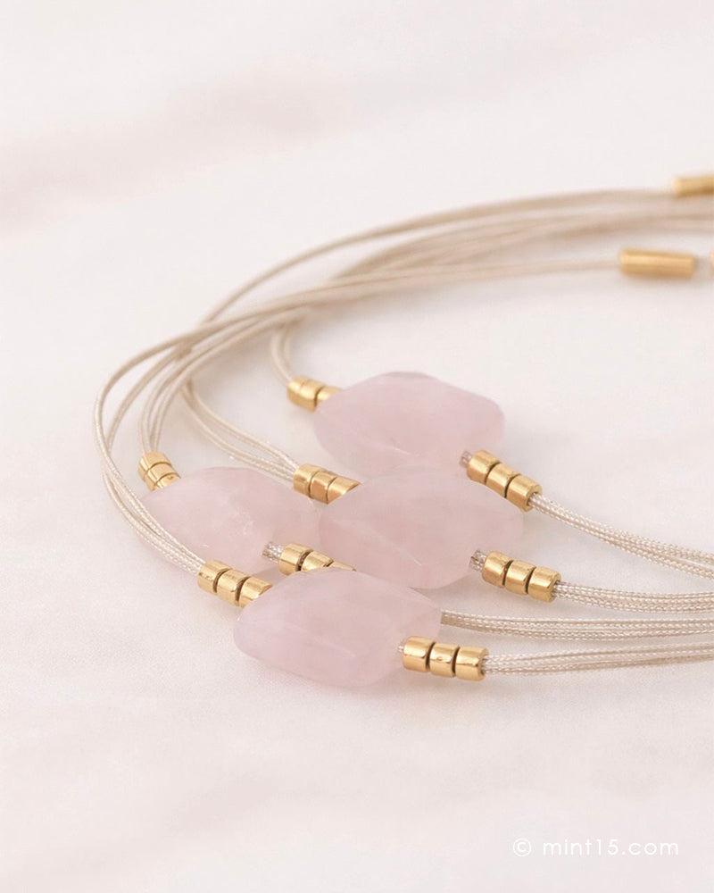 Rose & Sand Bracelet