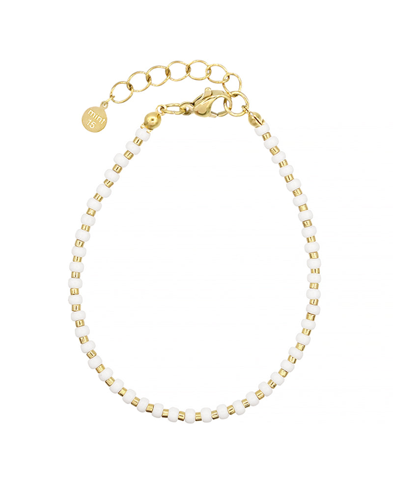 Dotted Bracelet - White