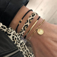 Beaded Bracelet 'Leopard'
