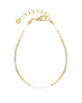 Delicate Bracelet - White & Sand