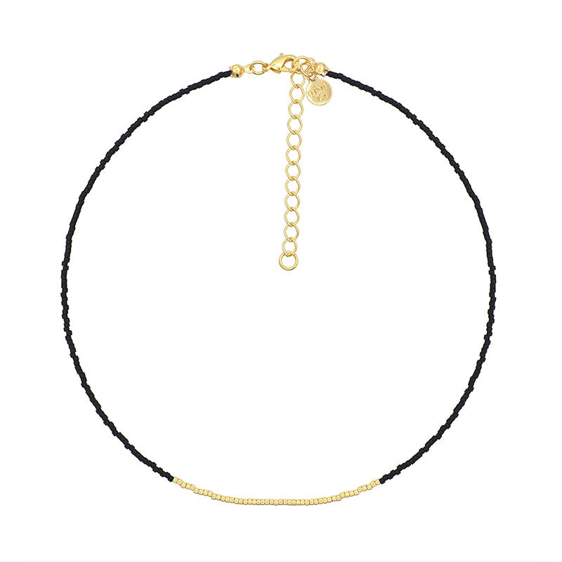 Necklace Simply Chic - Black