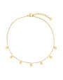 Tiny Coins Anklet - Goud